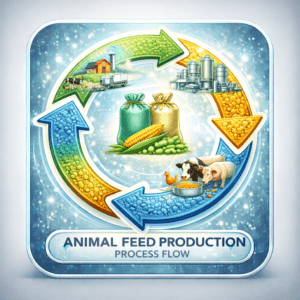 Animal Feed Production Process Flow